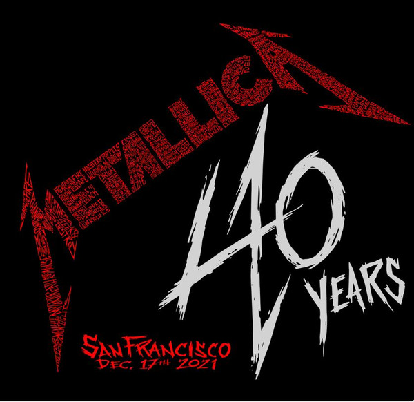 Live Metallica: San Francisco, CA ‒ 2021 40th Anniversary CD