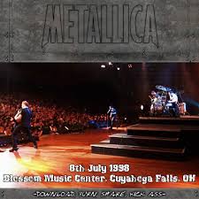 Metallica Live Cuyahoga Falls, OH – July 8, 1998